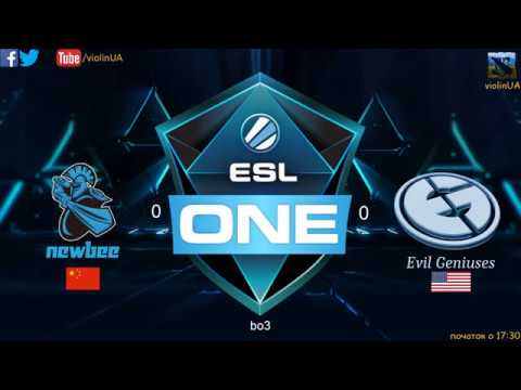 Evil Geniuses vs Newbee ESL One Hamburg 2017 Major game 1 [Українською] by violinUA