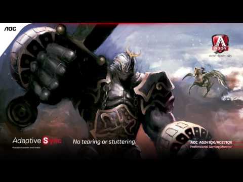 AOC AGON AG241QX & AG271QX Professional Gaming Monitors