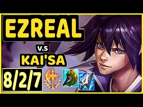 JAVAAA (EZREAL) vs KAI'SA - 8/2/7 KDA BOTTOM ADC GAMEPLAY - EUW Ranked MASTER