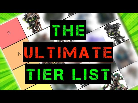 Ultimate Necrons Tier List For All of 9th Edition