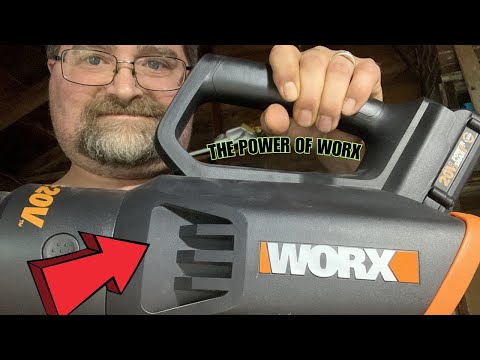 Worx Cordless 20V Leaf Blower Review