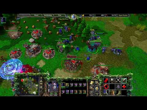 Warcraft 3 Reforged 1vs1 Nightelf vs Orc [Deutsch/German] Full WC3 Gameplay