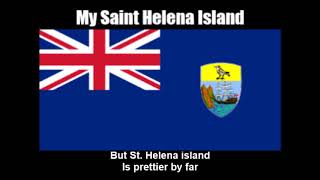 National Anthem of Saint Helena (My Saint Helena Island) - Nightcore Style With Lyrics