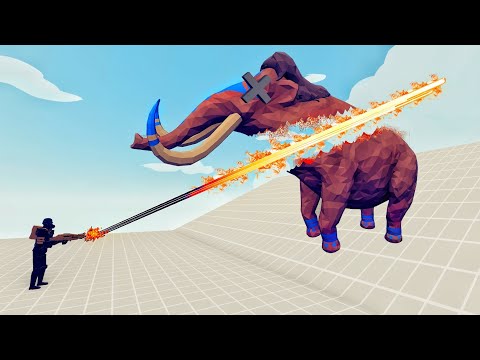 300.000.000 POWER GUN vs EVERY UNITS - Totally Accurate Battle Simulator TABS
