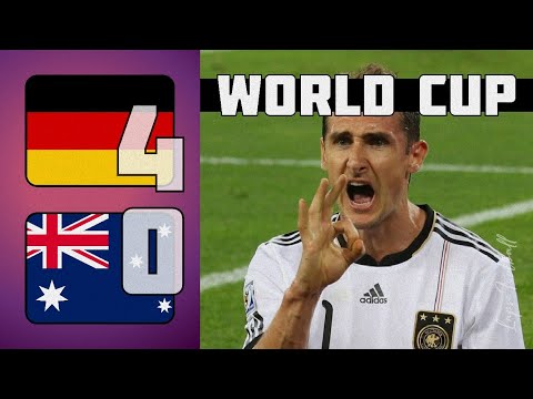 Germany 4 - 0 Australia | World Cup 2010 | Highlights