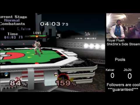Royal Flush SSBM Pools - Kalvar (Marth) vs. JoJo (C. Falcon)
