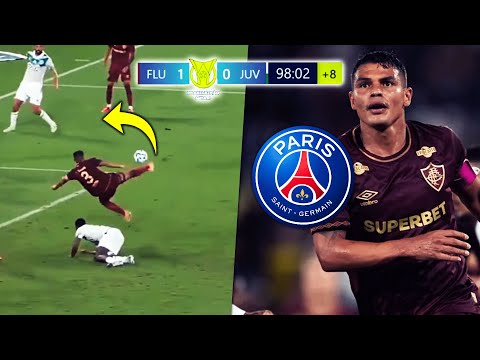 THIAGO SILVA MARQUE UN JOLI BUT EN CISEAU ACROBATIQUE... FLUMINENSE 1-0 JUVENTUDE : 41 ANS ! (bonus)