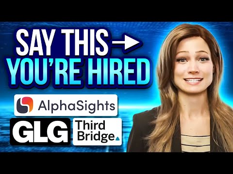 GLG & AlphaSights Interview Secrets (From Actual Associates)
