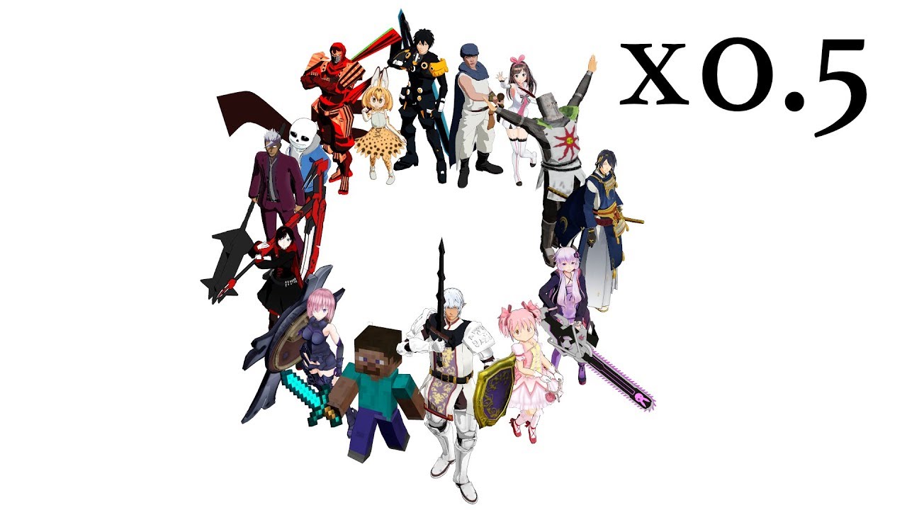 【MMD杯ZERO参加動画】MMDDFF NT スロー版【遅刻組】