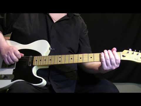Surf Rider Guitar Lesson Demo + Backing Track - The Ventures