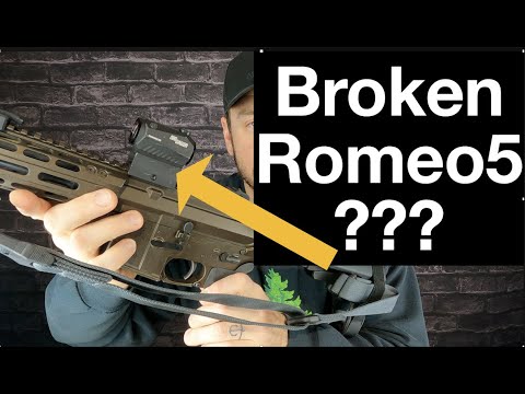 Sig Sauer romer5 Breaks - but the warranty was great