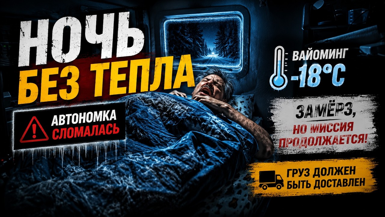 Автономка сломалась в Вайоминге: груз сам себя не довезёт!!!