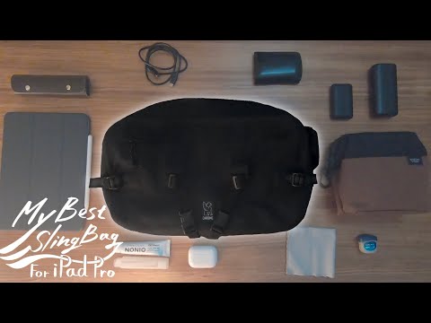 CHROME URBAN EX SLING / My best sling bag for iPad Pro - Backpacking:vol.2