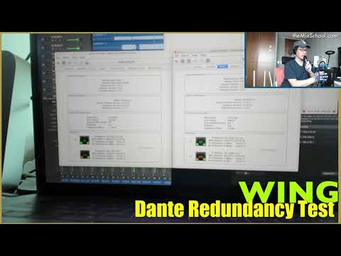 WING Dante Redundancy Test edited