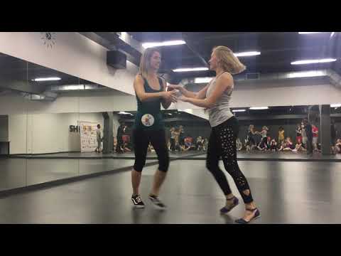 Yse Goes and Sarah Lein, advanced class demo, Forró na Sibéria 2019