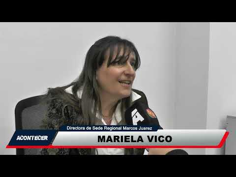 Marcos Juárez: Reunión constitutiva Consejo Intersectorial Depto. M.J. de la UPC. Habla Mariela Vico