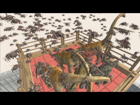 【NEW UNIT】Don't fight near the nest  ​​| Animal Revolt Battle Simulator