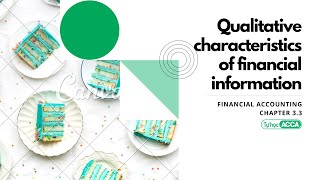 [Tự học ACCA] - FA / F3 - CHAPTER 3.3: Qualitative characteristics of financial information