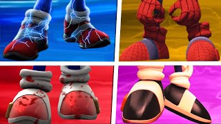 Sonic The Hedgehog Movie Choose Your Favourite Sonic Shoes Sonic EXE vs Spiderman Sonic