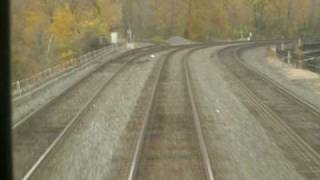 preview picture of video 'CP ROCKVILLE Track 2 Westbound Rear View Dusk'