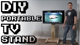 DIY Portable TV Stand