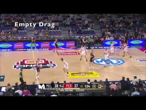 Melbourne United Offense - Drag Screen
