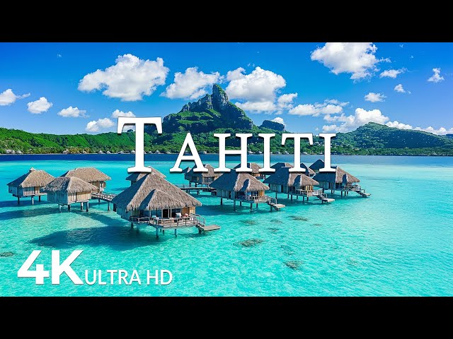 FLYING OVER TAHITI (4K UHD) - Soothing Music Along With Beautiful Nature Video - 4K Video ULTRA HD SDDEFAULT Thumbnail