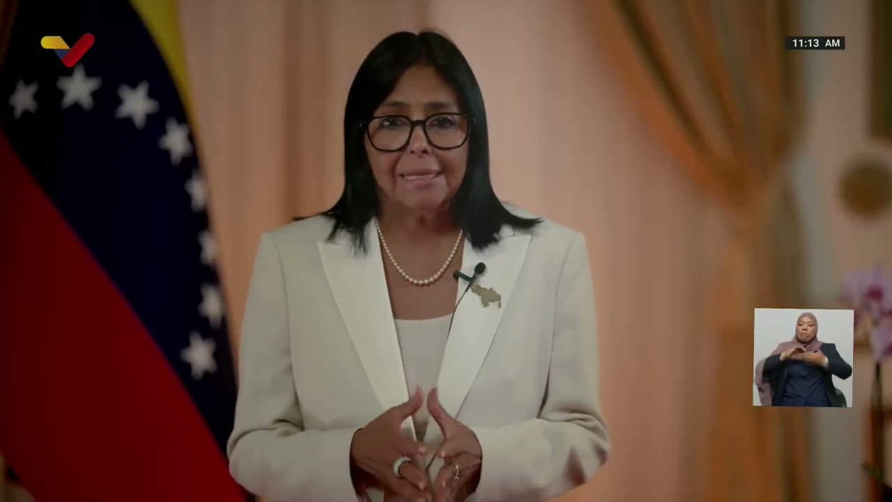 Mensaje especial de Delcy Rodríguez este 29 de octubre de 2026