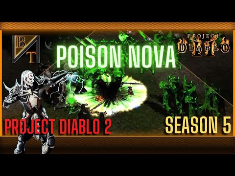 Project Diablo 2 Poison Nova Necromancer Guide | Season 5