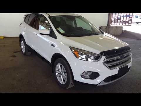 White 2017 Ford Escape SE 4WD Review Prince George BC - Prince George Motors