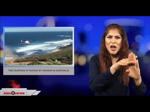 Two surfers attacked by sharks in Australia (ASL - 4.17.18)