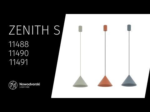Підвісний світильник, люстра Nowodvorski 11491 Zenith S GU10 1x20W IP20 Світло-синій