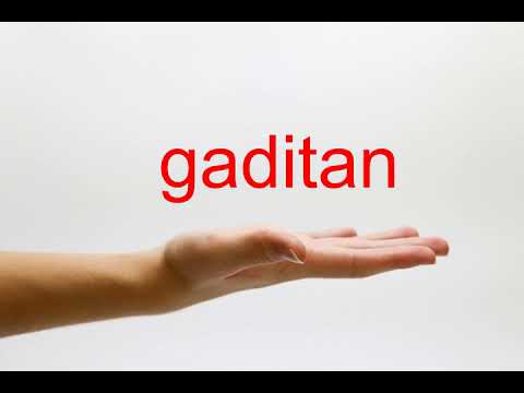 How to Pronounce gaditan - American English