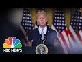 Biden Speaks On Afghanistan Crisis As Taliban Regains Control | NBC News