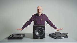 IsoAcoustics Aperta Sub Unboxing - Isolation Stand for Subwoofers
