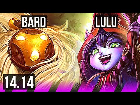 BARD & Caitlyn vs LULU & Zeri (SUP) | 7/1/16, Rank 10 Bard | VN Challenger | 14.14
