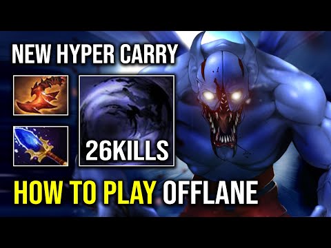 How to Play Offlane Night Stalker & Turn Into a Hyper Carry with Echo Sabre Strength Blink Dota 2