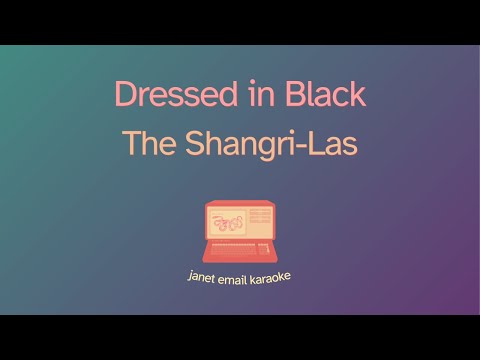 Dressed in Black - Shangri-las