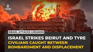 Israel strikes Beirut suburbs and southern Lebanon, killing at least 16 people