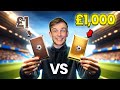 1 Vs 1 000 Pack Of Football Cards