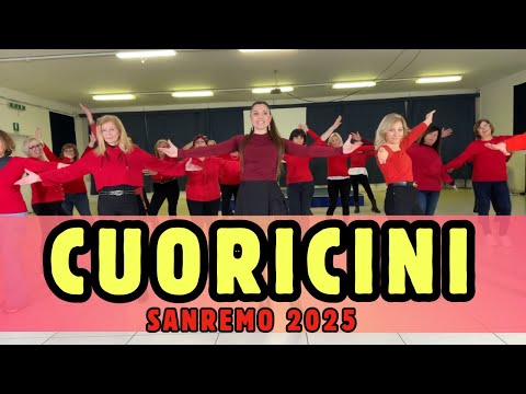 CUORICINI - Coma Cose - SANREMO 2025 - Ballo di gruppo - COREOGRAFIA - Social DANCE