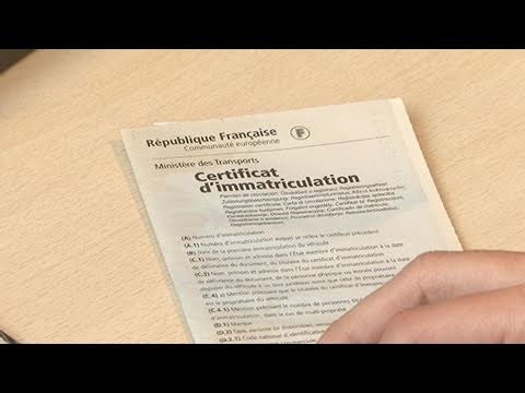 comment remplir une demande de certificat d'immatriculation d'un cyclomoteur