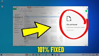 Fix Preview Pane Not Working For PDF Files in Windows 10 / 11 | How To Solve File Not found Error ✅