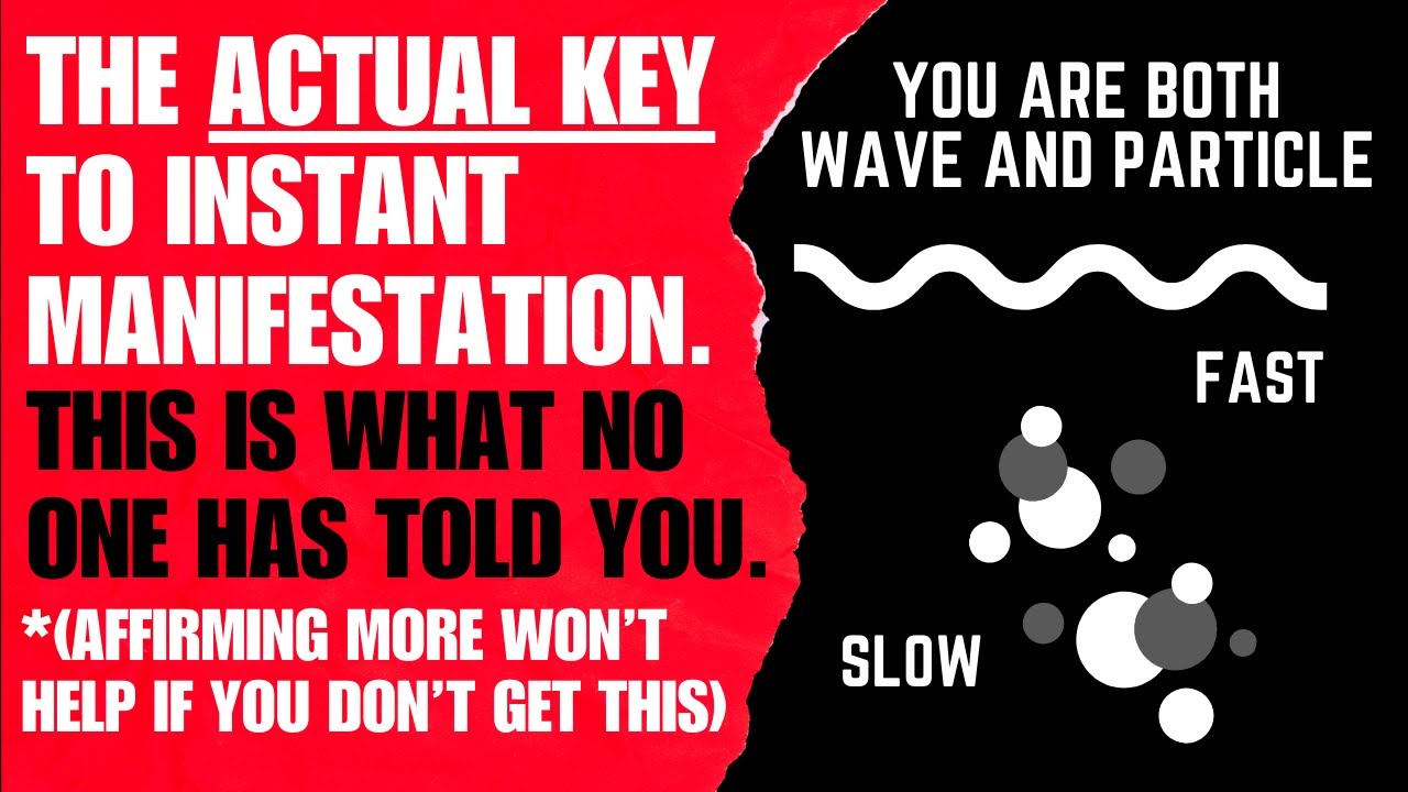 Manifest anything Instantly by balancing imagination and reality.