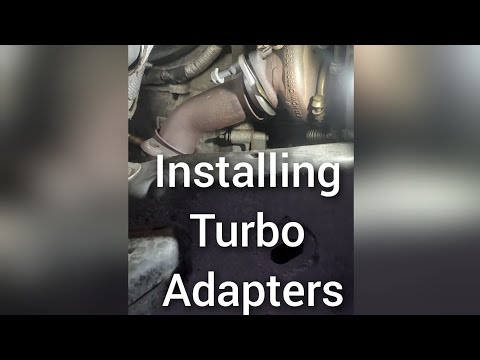 2016 Ford F150 3.5 turbo adapters install.