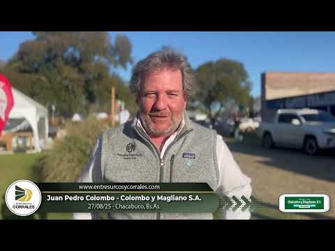 27-08-25 - Juan Pedro Colombo - Colombo y Magliano S.A. - Chacabuco, Bs.As.