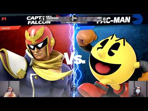 Domino Effect 21 - Corncycle (Captain Falcon) vs. JDV (Pac-Man) - Ultimate Pools Bo3