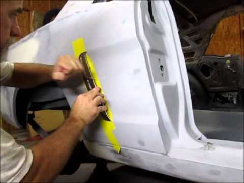 1965 Mustang quarter panel trim installation