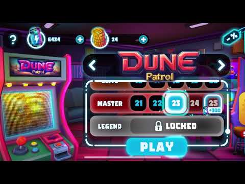 Tiny Robots Portal Escape. Dune Patrol. Master. Levels 21-25. Walkthrough.