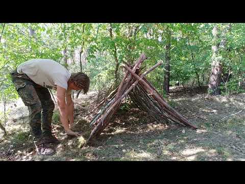 PORADNIK: JAK ZBUDOWAĆ SZAŁAS W LESIE?